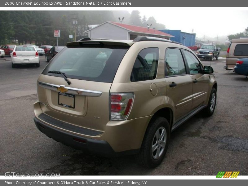 Sandstone Metallic / Light Cashmere 2006 Chevrolet Equinox LS AWD