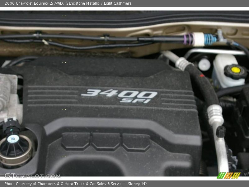 Sandstone Metallic / Light Cashmere 2006 Chevrolet Equinox LS AWD