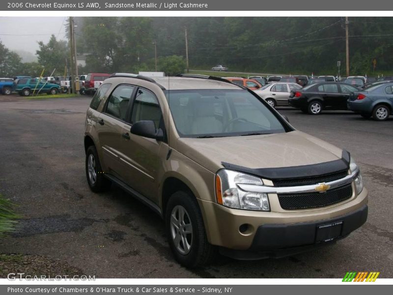 Sandstone Metallic / Light Cashmere 2006 Chevrolet Equinox LS AWD