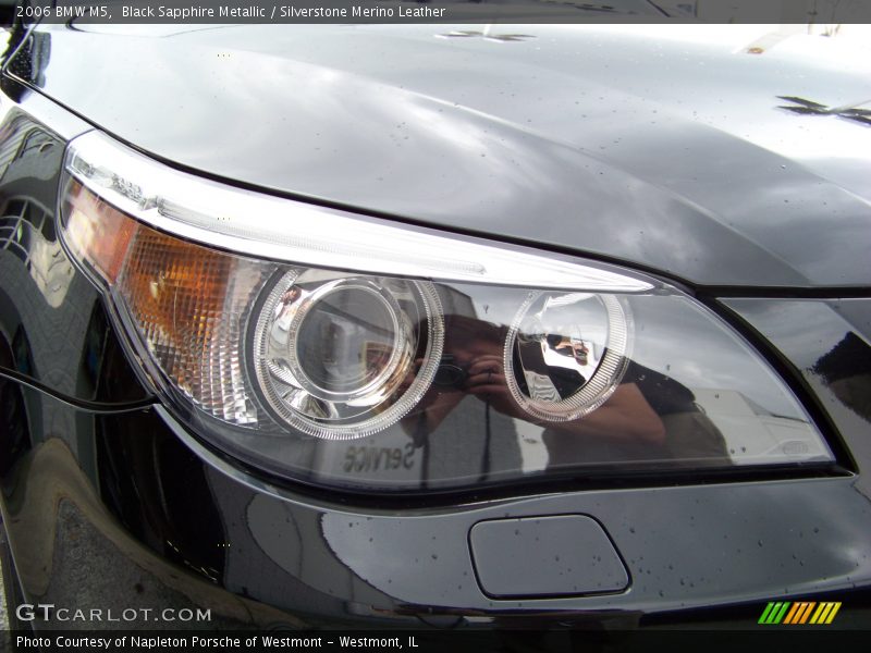 Black Sapphire Metallic / Silverstone Merino Leather 2006 BMW M5