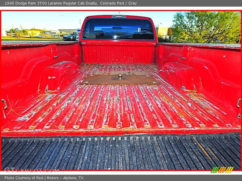 Colorado Red / Gray 1996 Dodge Ram 3500 Laramie Regular Cab Dually