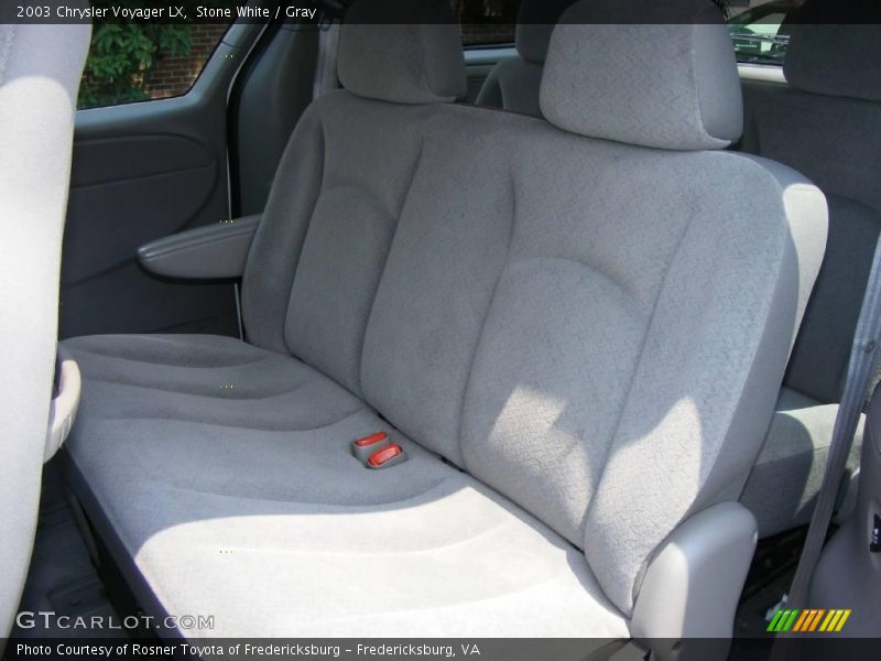 Stone White / Gray 2003 Chrysler Voyager LX