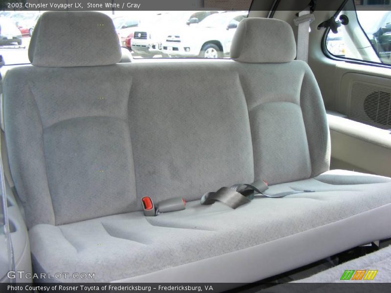 Stone White / Gray 2003 Chrysler Voyager LX