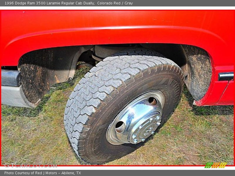 Colorado Red / Gray 1996 Dodge Ram 3500 Laramie Regular Cab Dually