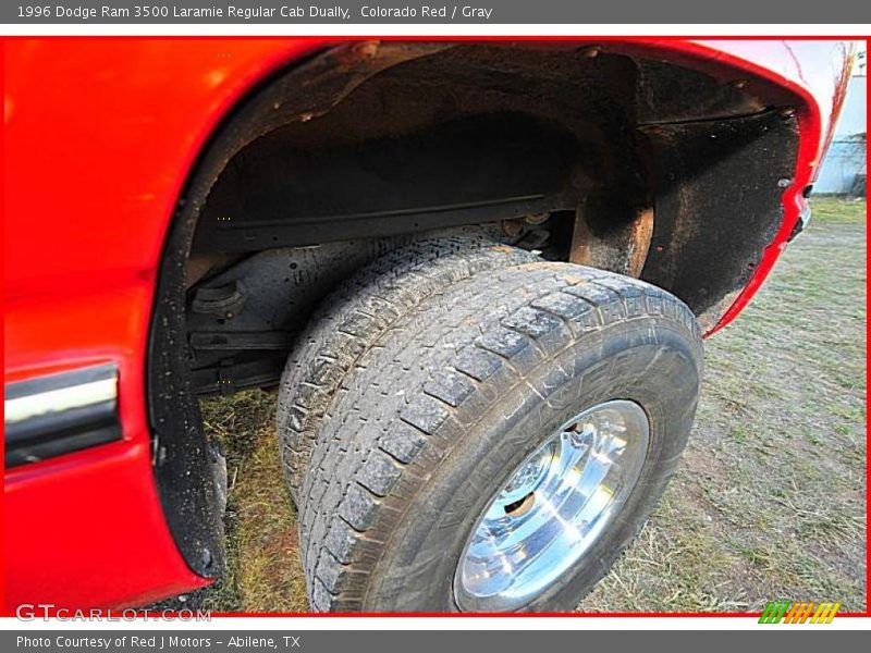 Colorado Red / Gray 1996 Dodge Ram 3500 Laramie Regular Cab Dually