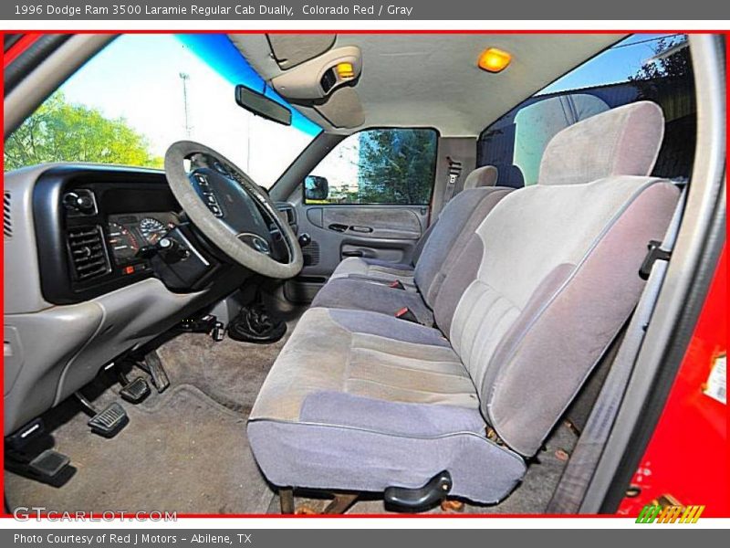 Colorado Red / Gray 1996 Dodge Ram 3500 Laramie Regular Cab Dually