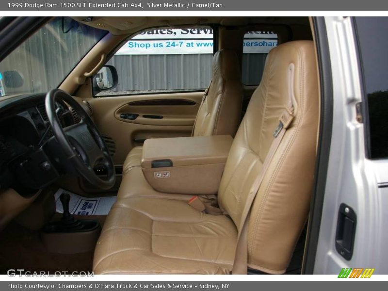 Silver Metallic / Camel/Tan 1999 Dodge Ram 1500 SLT Extended Cab 4x4