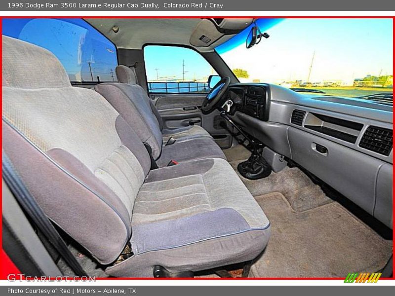Colorado Red / Gray 1996 Dodge Ram 3500 Laramie Regular Cab Dually