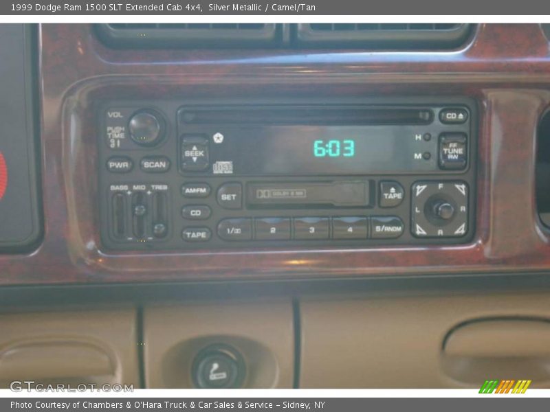 Silver Metallic / Camel/Tan 1999 Dodge Ram 1500 SLT Extended Cab 4x4