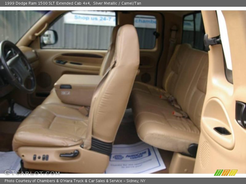 Silver Metallic / Camel/Tan 1999 Dodge Ram 1500 SLT Extended Cab 4x4