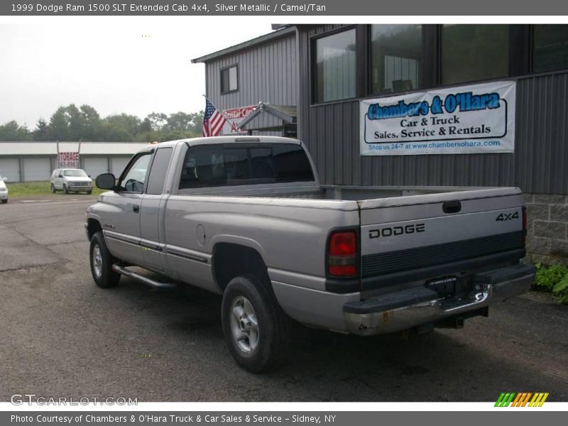 Silver Metallic / Camel/Tan 1999 Dodge Ram 1500 SLT Extended Cab 4x4