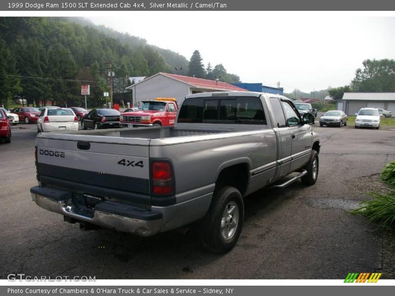 Silver Metallic / Camel/Tan 1999 Dodge Ram 1500 SLT Extended Cab 4x4