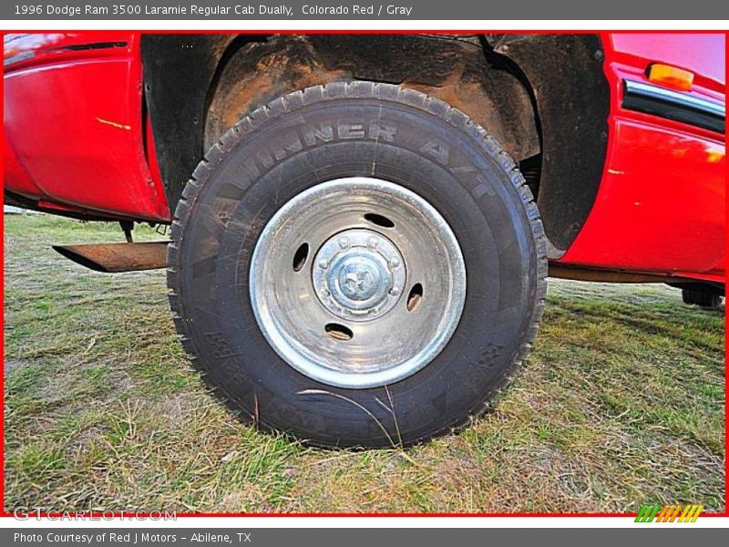 Colorado Red / Gray 1996 Dodge Ram 3500 Laramie Regular Cab Dually