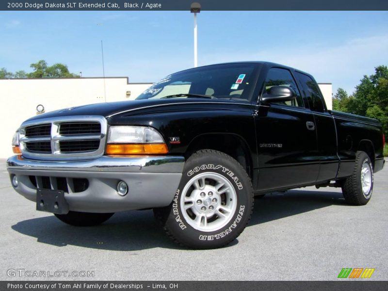 Black / Agate 2000 Dodge Dakota SLT Extended Cab