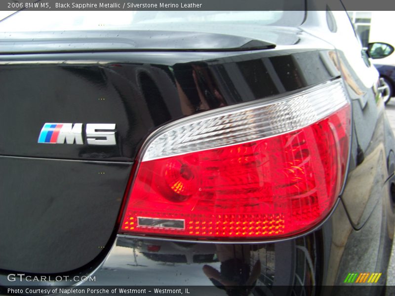 Black Sapphire Metallic / Silverstone Merino Leather 2006 BMW M5