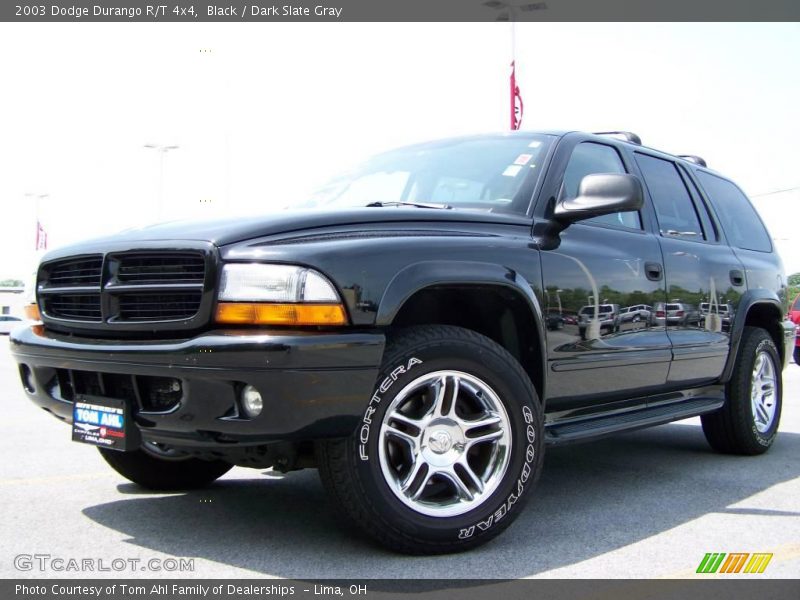 Black / Dark Slate Gray 2003 Dodge Durango R/T 4x4
