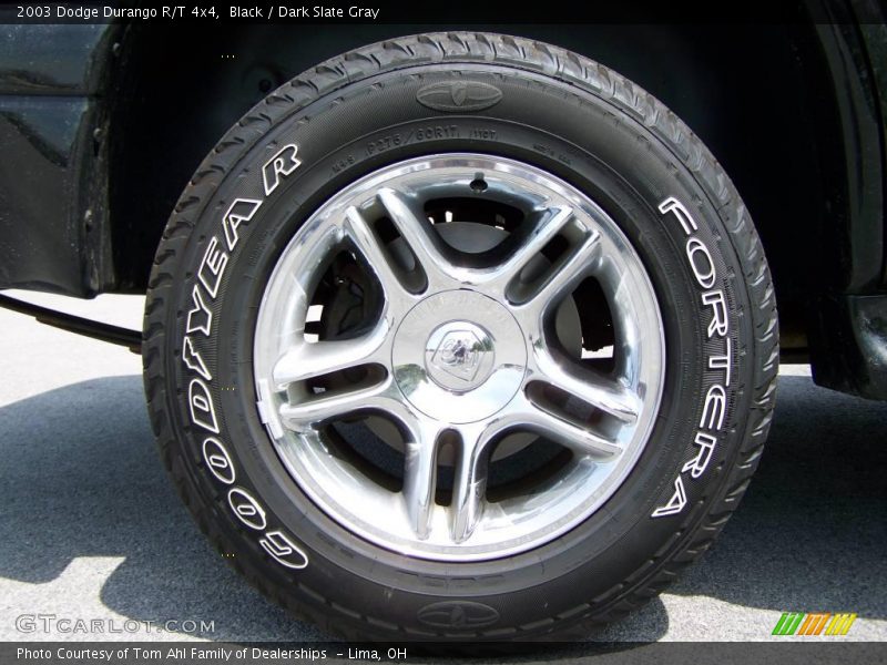 Black / Dark Slate Gray 2003 Dodge Durango R/T 4x4