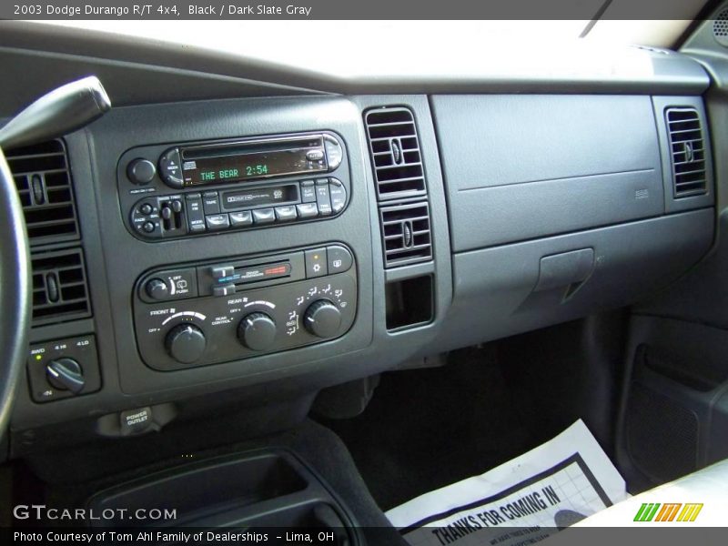 Black / Dark Slate Gray 2003 Dodge Durango R/T 4x4
