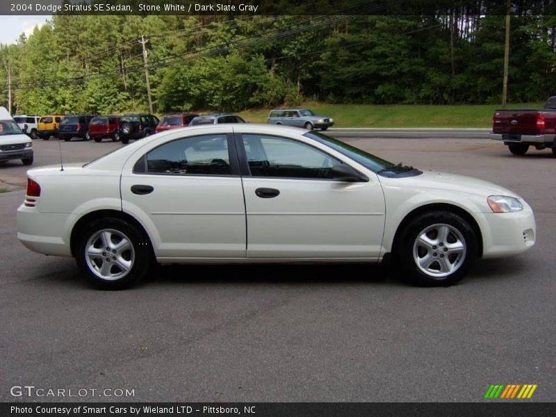 Stone White / Dark Slate Gray 2004 Dodge Stratus SE Sedan