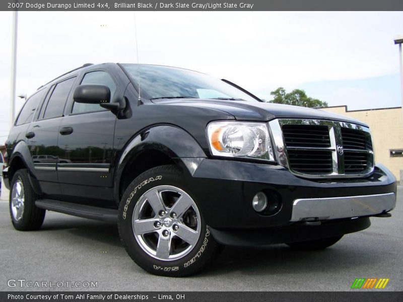 Brilliant Black / Dark Slate Gray/Light Slate Gray 2007 Dodge Durango Limited 4x4