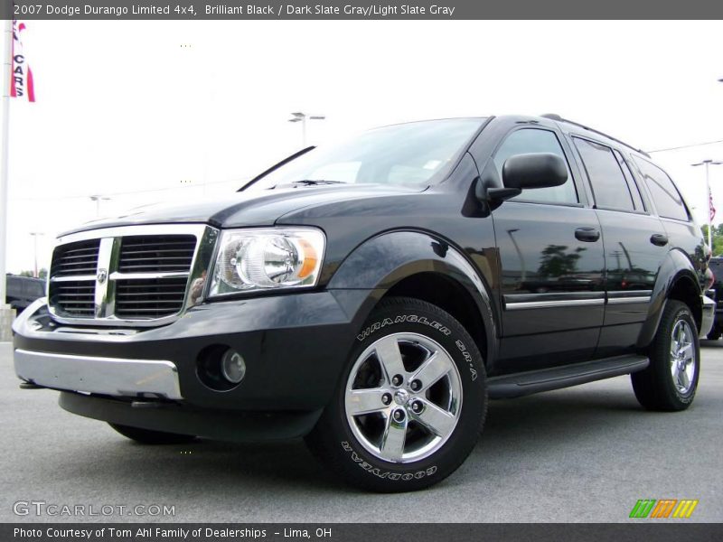 Brilliant Black / Dark Slate Gray/Light Slate Gray 2007 Dodge Durango Limited 4x4