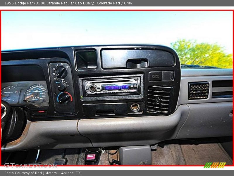 Colorado Red / Gray 1996 Dodge Ram 3500 Laramie Regular Cab Dually