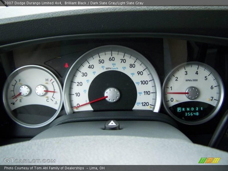 Brilliant Black / Dark Slate Gray/Light Slate Gray 2007 Dodge Durango Limited 4x4