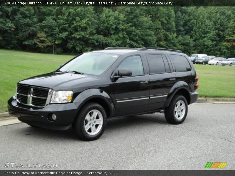 Brilliant Black Crystal Pearl Coat / Dark Slate Gray/Light Slate Gray 2009 Dodge Durango SLT 4x4