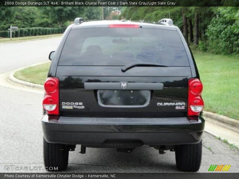 Brilliant Black Crystal Pearl Coat / Dark Slate Gray/Light Slate Gray 2009 Dodge Durango SLT 4x4