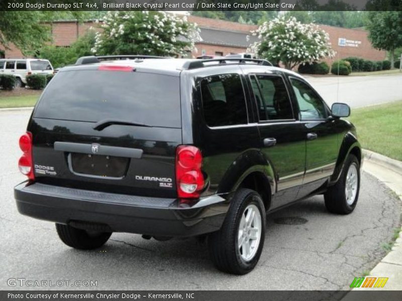 Brilliant Black Crystal Pearl Coat / Dark Slate Gray/Light Slate Gray 2009 Dodge Durango SLT 4x4