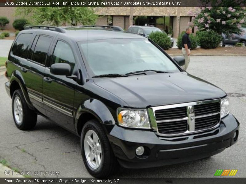 Brilliant Black Crystal Pearl Coat / Dark Slate Gray/Light Slate Gray 2009 Dodge Durango SLT 4x4