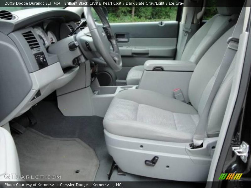 Brilliant Black Crystal Pearl Coat / Dark Slate Gray/Light Slate Gray 2009 Dodge Durango SLT 4x4