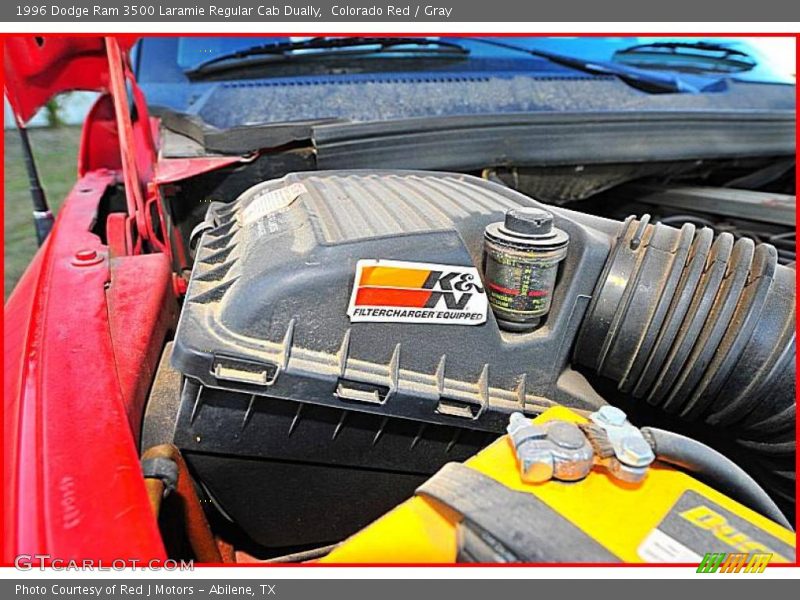 Colorado Red / Gray 1996 Dodge Ram 3500 Laramie Regular Cab Dually