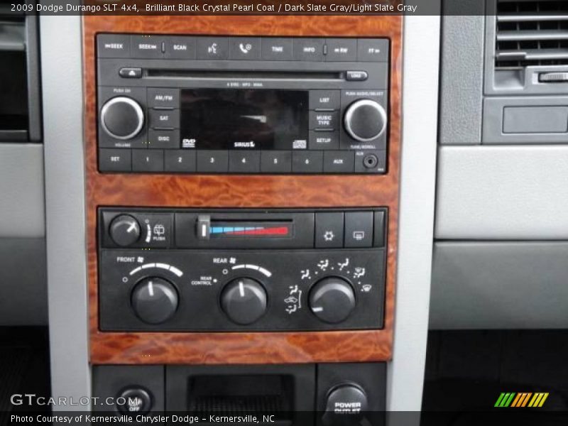Brilliant Black Crystal Pearl Coat / Dark Slate Gray/Light Slate Gray 2009 Dodge Durango SLT 4x4