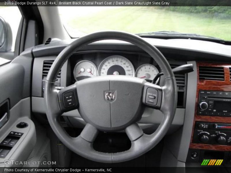 Brilliant Black Crystal Pearl Coat / Dark Slate Gray/Light Slate Gray 2009 Dodge Durango SLT 4x4