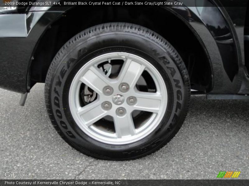 Brilliant Black Crystal Pearl Coat / Dark Slate Gray/Light Slate Gray 2009 Dodge Durango SLT 4x4