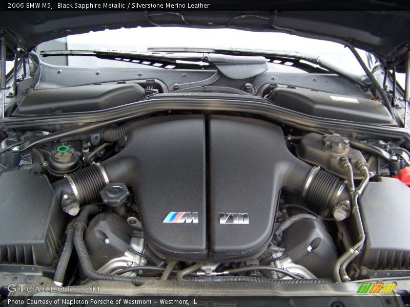Black Sapphire Metallic / Silverstone Merino Leather 2006 BMW M5