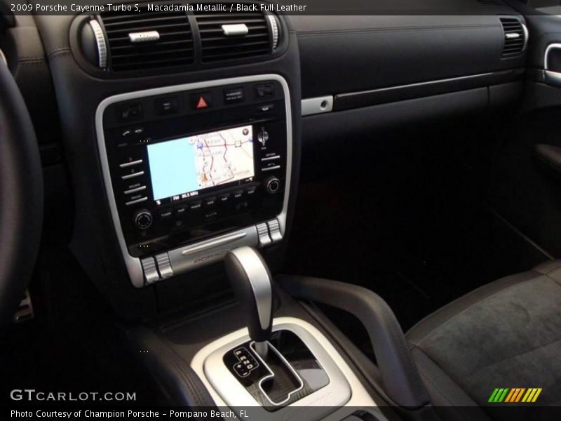 Macadamia Metallic / Black Full Leather 2009 Porsche Cayenne Turbo S