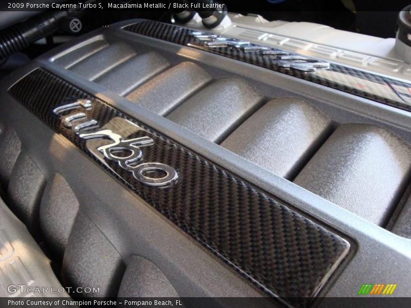 Macadamia Metallic / Black Full Leather 2009 Porsche Cayenne Turbo S