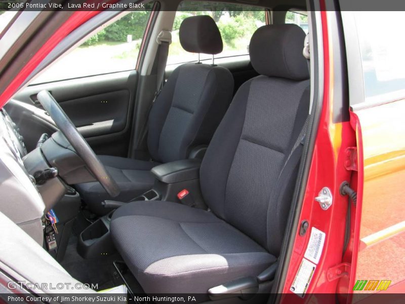 Lava Red / Graphite Black 2006 Pontiac Vibe