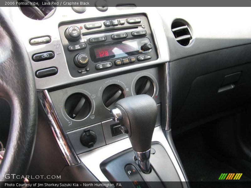 Lava Red / Graphite Black 2006 Pontiac Vibe