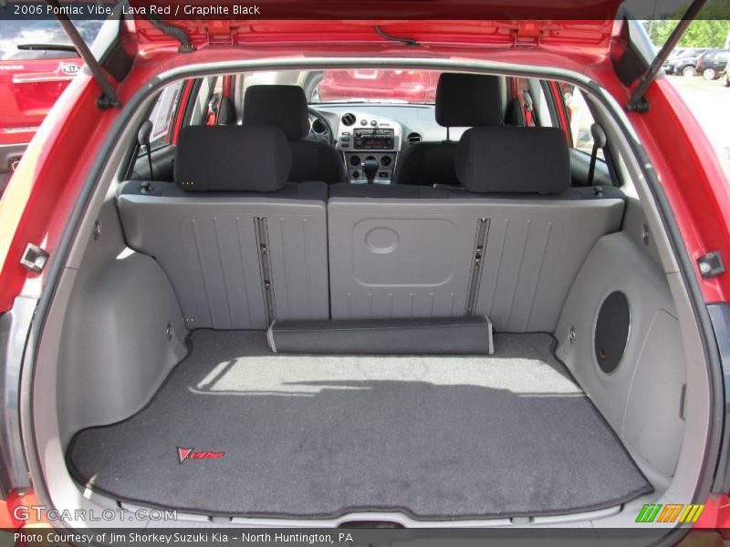 Lava Red / Graphite Black 2006 Pontiac Vibe