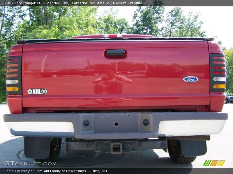 Toreador Red Metallic / Medium Graphite 1997 Ford Ranger XLT Extended Cab