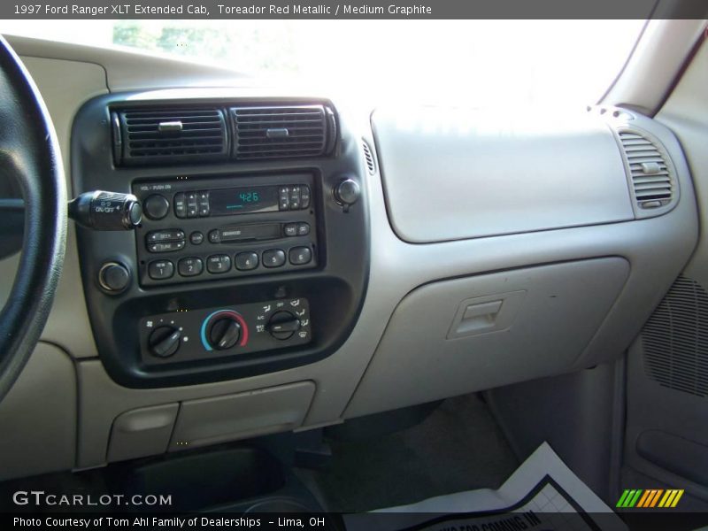 Toreador Red Metallic / Medium Graphite 1997 Ford Ranger XLT Extended Cab