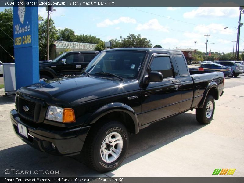Black / Medium Dark Flint 2004 Ford Ranger Edge SuperCab