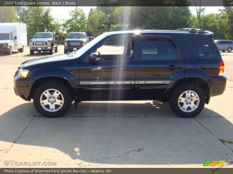 Black / Ebony 2007 Ford Escape Limited