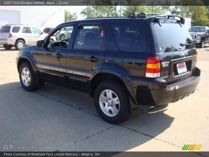 Black / Ebony 2007 Ford Escape Limited
