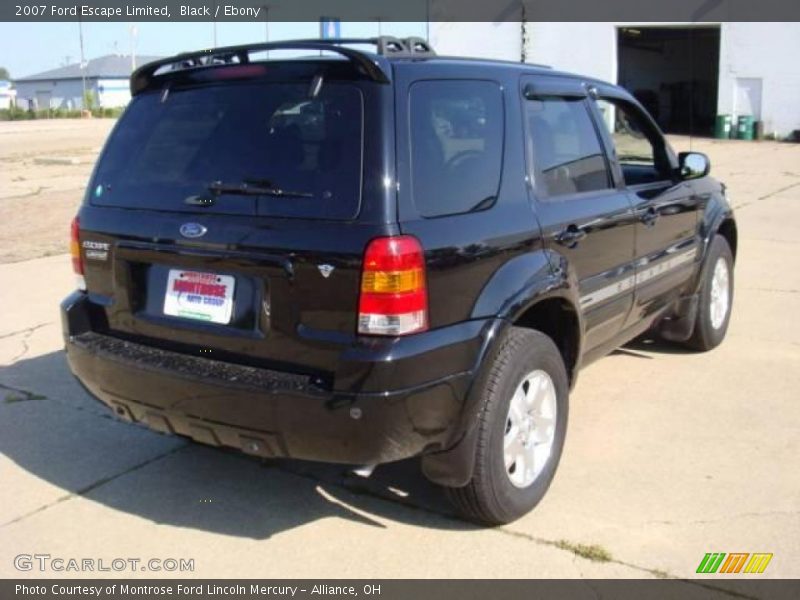 Black / Ebony 2007 Ford Escape Limited