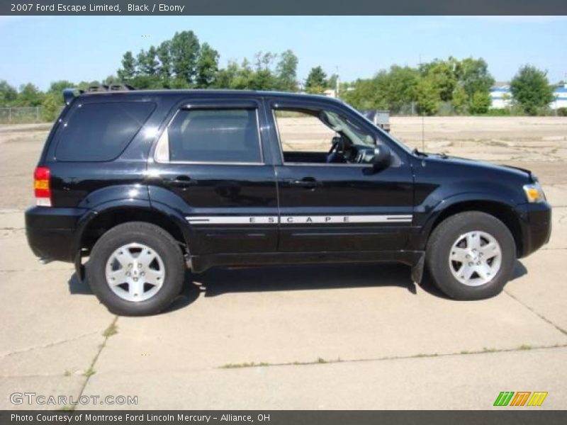 Black / Ebony 2007 Ford Escape Limited