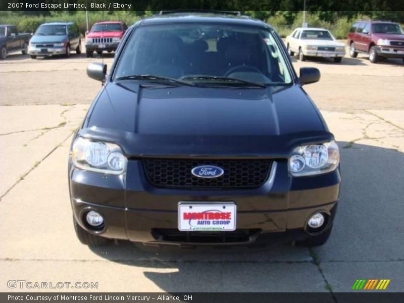 Black / Ebony 2007 Ford Escape Limited
